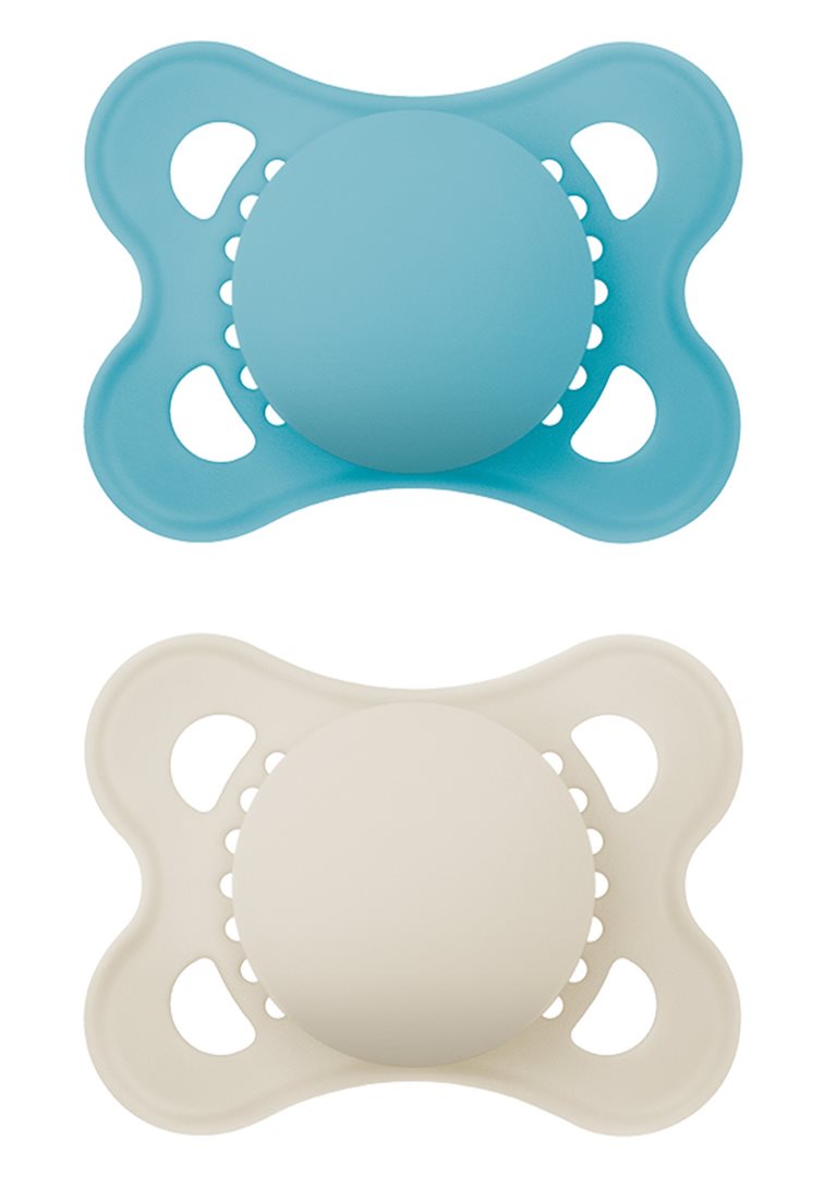 MAM Original Nuggi Kautschuk 0-6 Monate 2 Stk