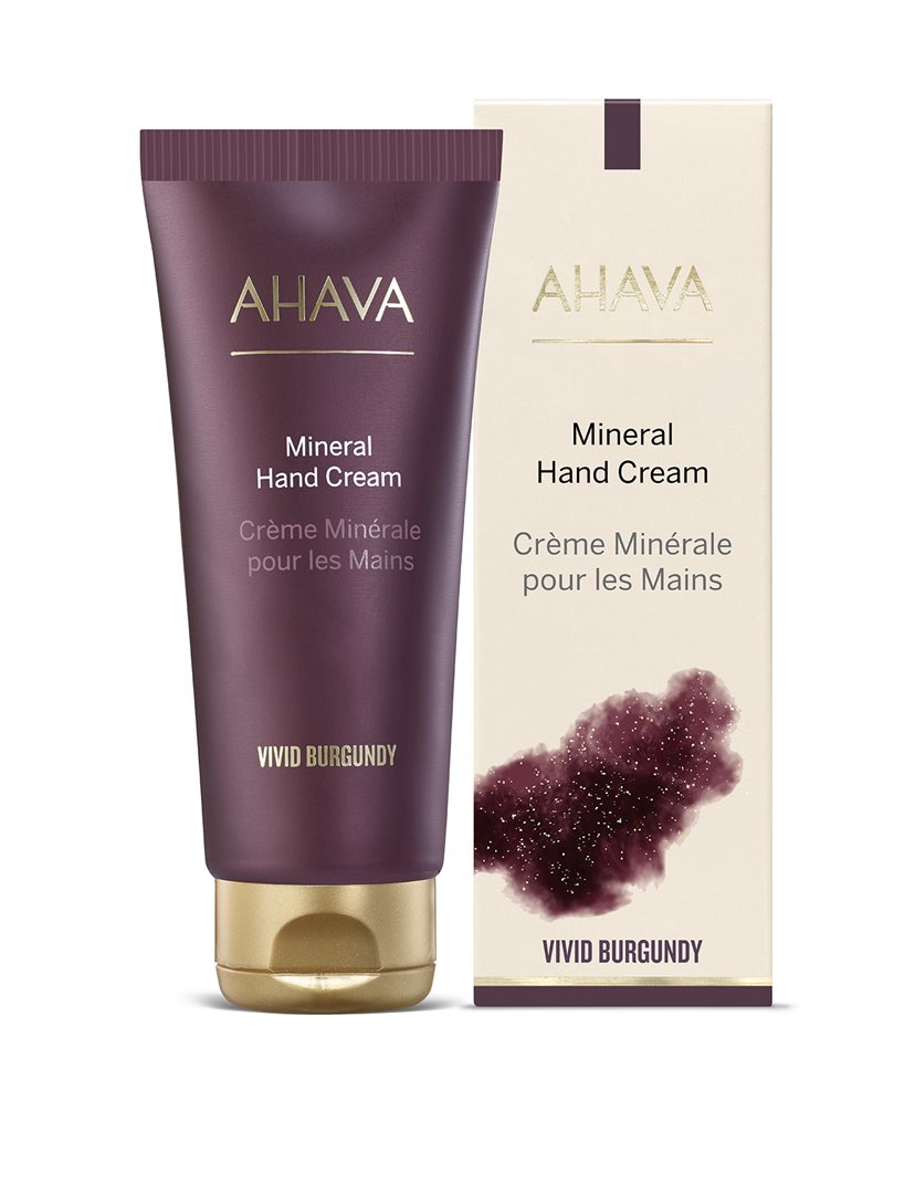 AHAVA SOIN CORPS Mineral Hand Cr Vivid Burg 100 ml x 2 Stk