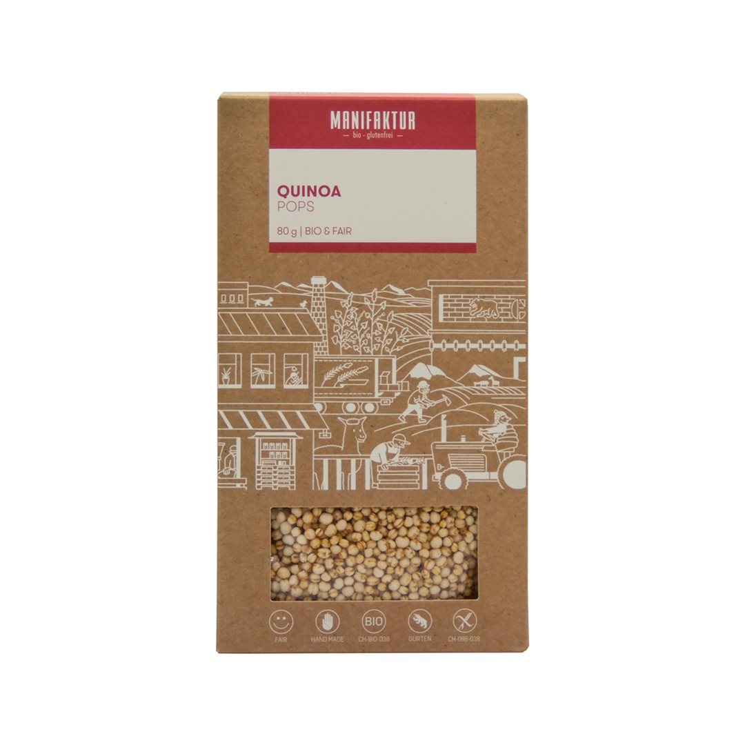 Manifaktur Quinoa Pops 80 g