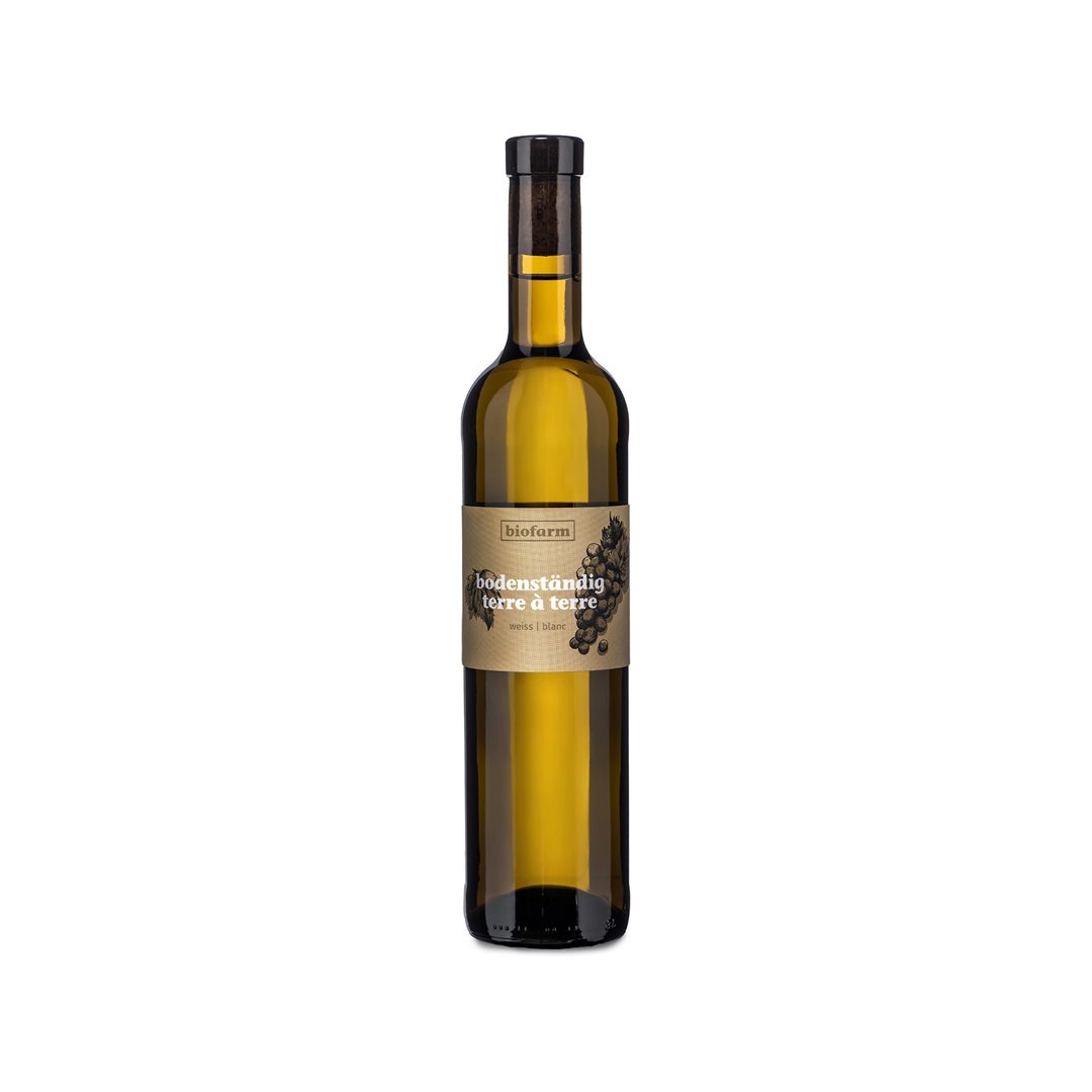 BIOFARM Wein bodenständig weiss CH Bio Fl 500 ml x 6 Stk