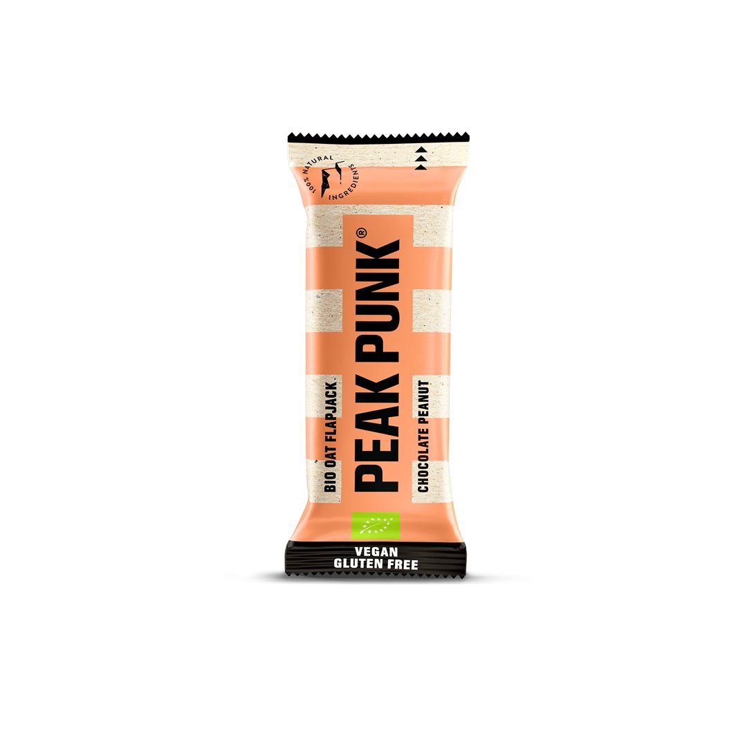 PEAK PUNK Bio Oat Flapjack Choco Peanut 60 g