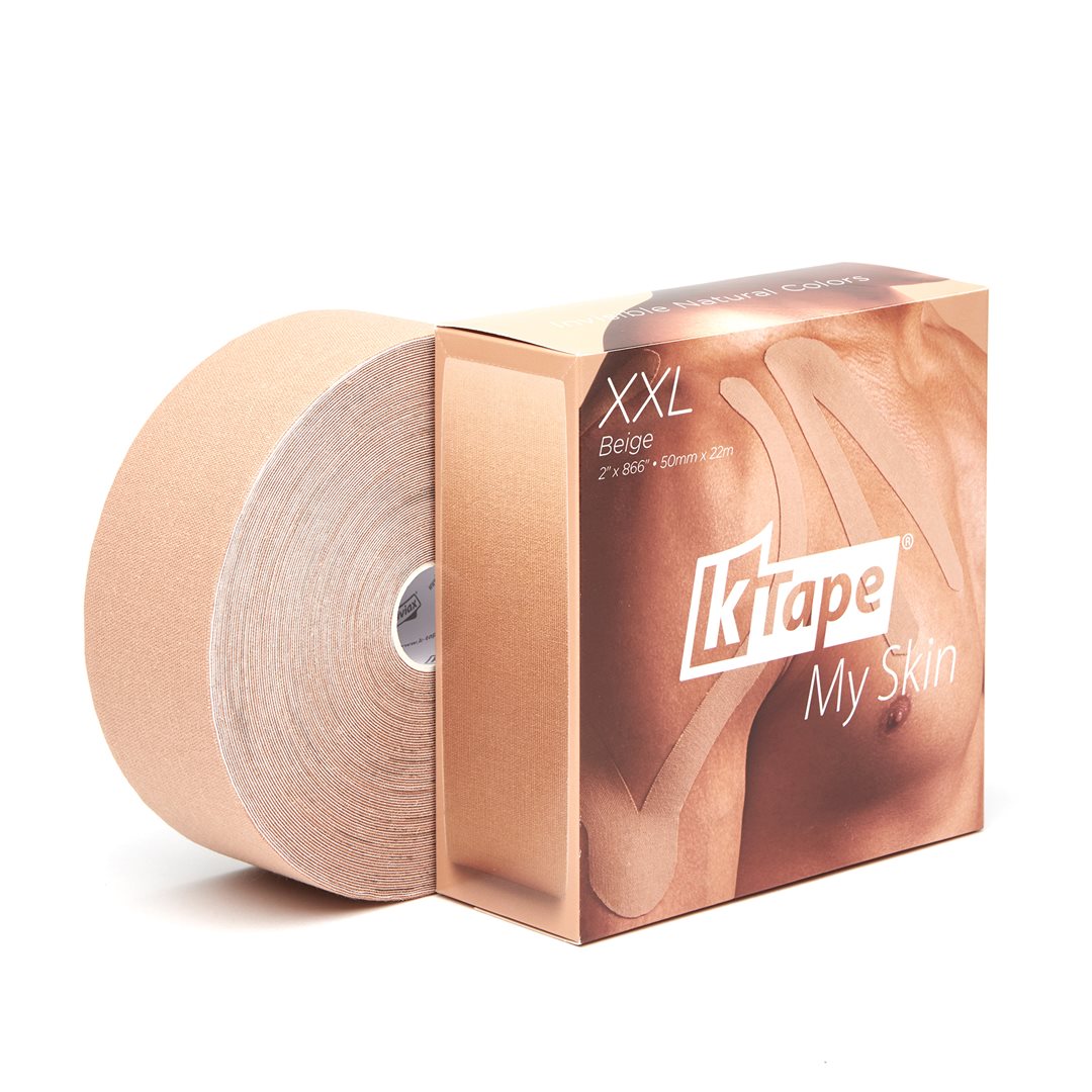 K-Tape XXL 5cmx22m beige rouleau