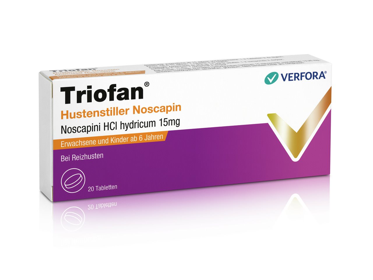 Triofan Antitussif Noscapine cpr 20 pce