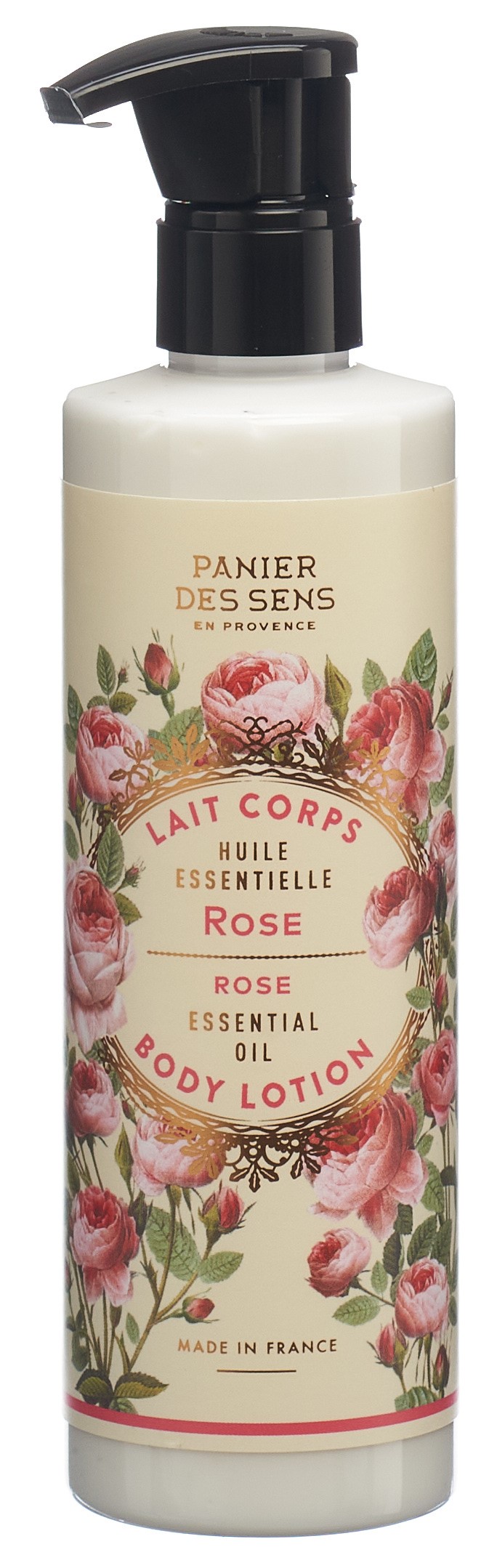 PANIER DES SENS Hand-Körperlotion Rose 250 ml x 3 Stk