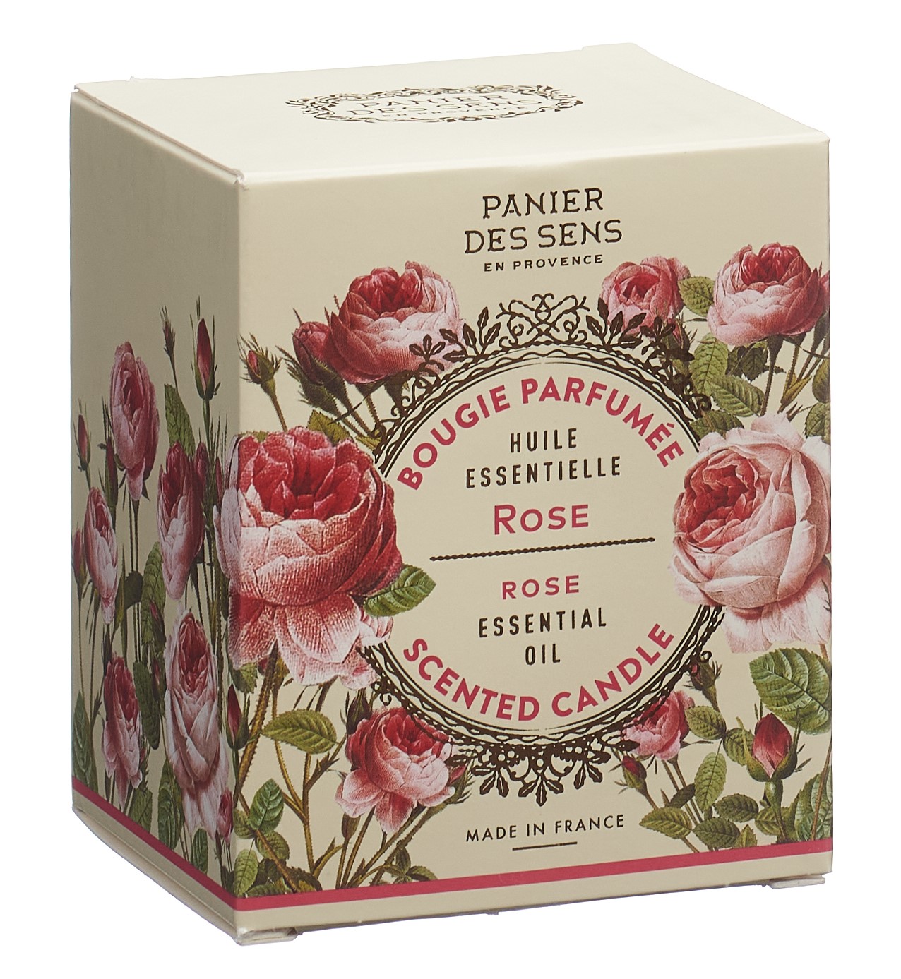 PANIER DES SENS Duftkerze Rose 180 g x 2 Stk