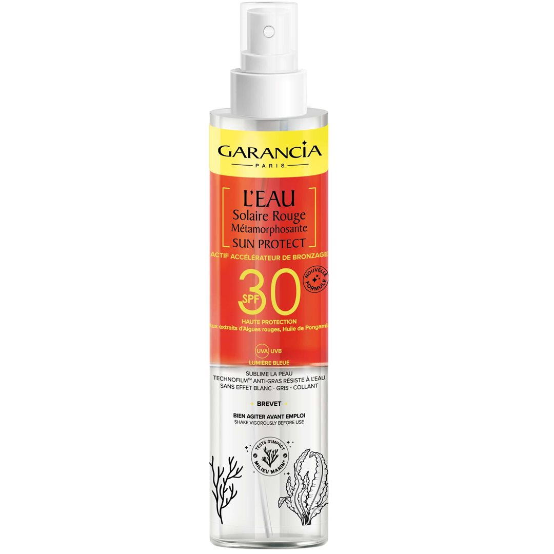 Garancia Solaire Eau Rouge Accélératrice SPF30+ 150 ml