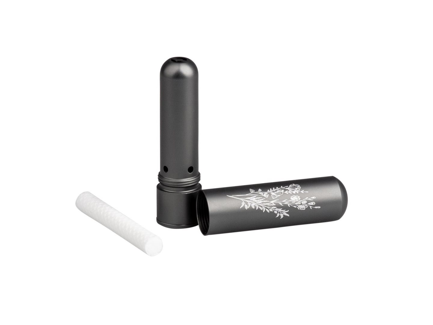 Aromalife Riechstift Alu grau inklusive 1 Baumwolldocht