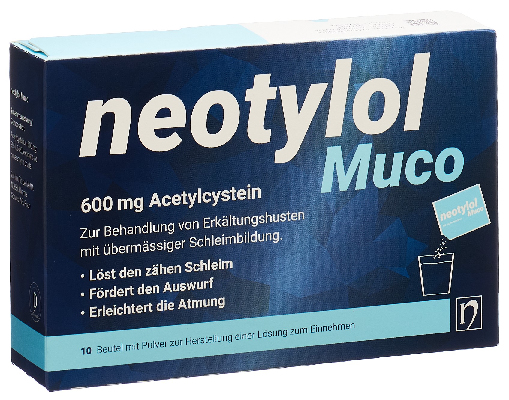 neotylol Muco 10 Beutel mit Pulver zur Herstellung einer Lösung zum Einnehmen