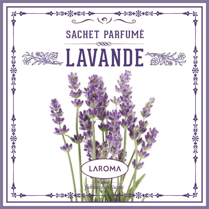 LAROMA Duftsachet 120x120mm Lavendel x 6 Stk