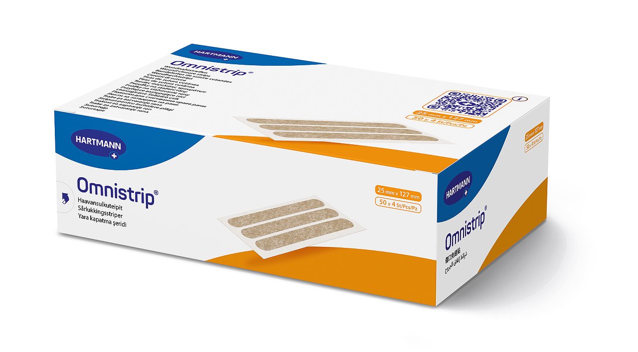 Omnistrip adhésif suture 25x127mm 50 x 4 pce