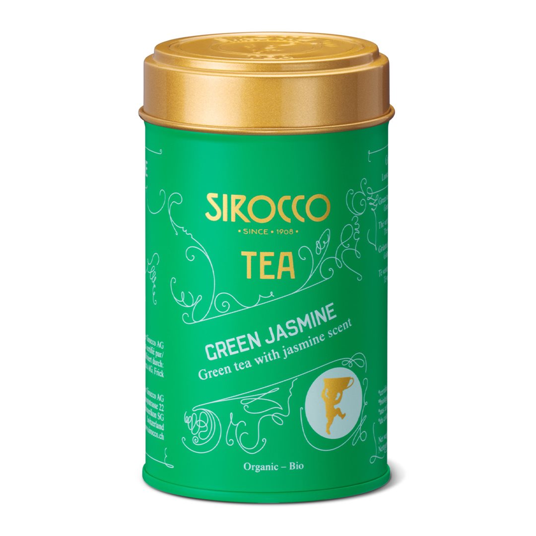 Sirocco boîte de thé medium Green Jasmine 80 g