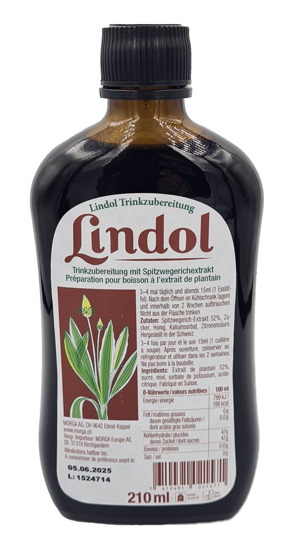 LINDOL Spitzwegerich Fl 210 ml