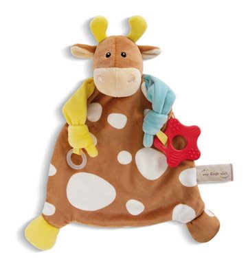 NICI my first Nici Schmusetuch 25cm Kuh Beissring x 3 Stk