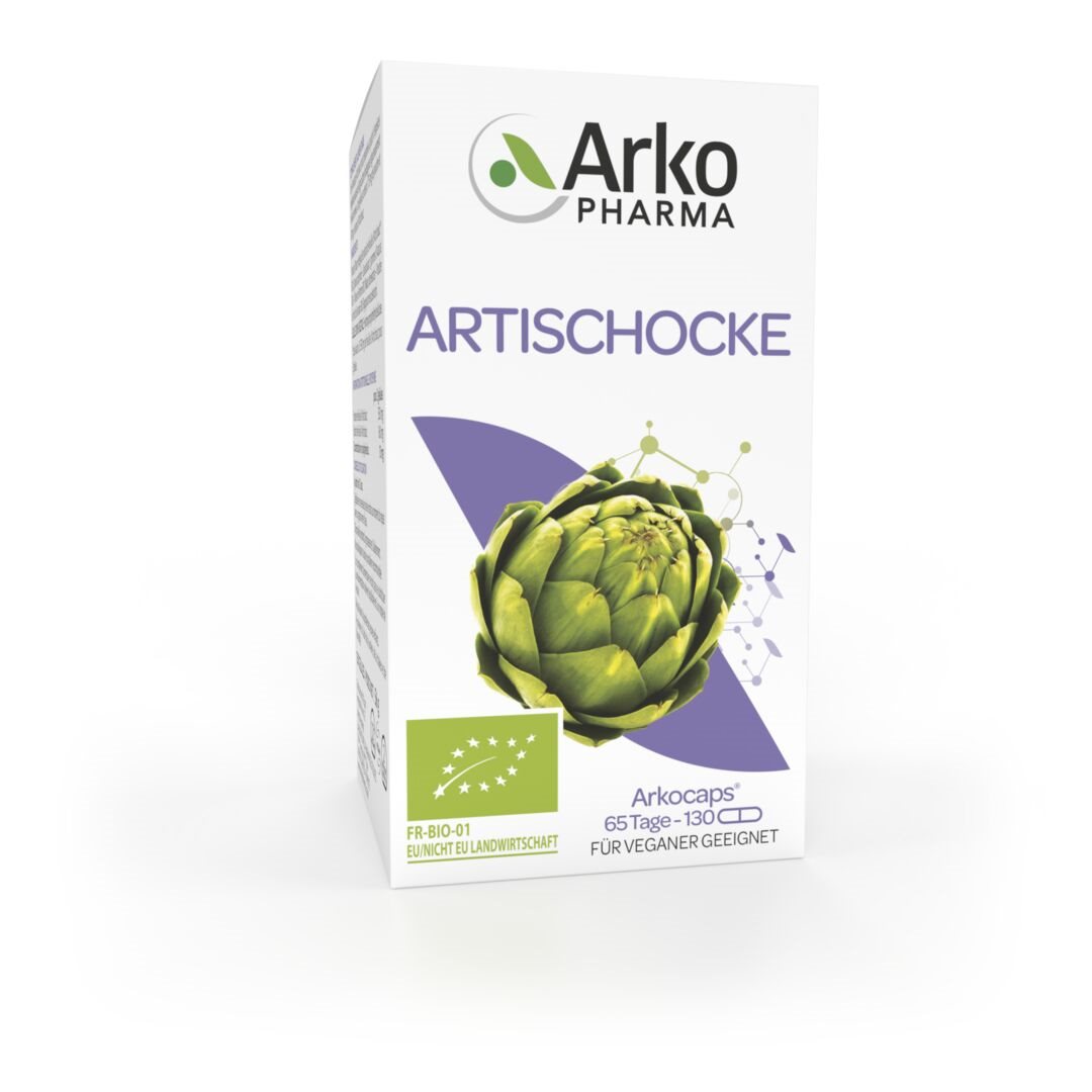 Arkocaps artichaut caps bio bte 130 pce
