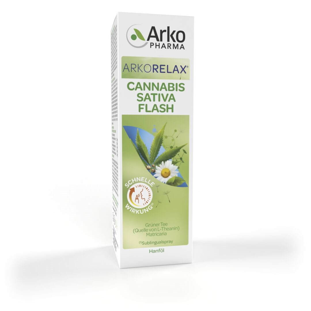 Arkorelax cannabis sativa flash spray 15 ml