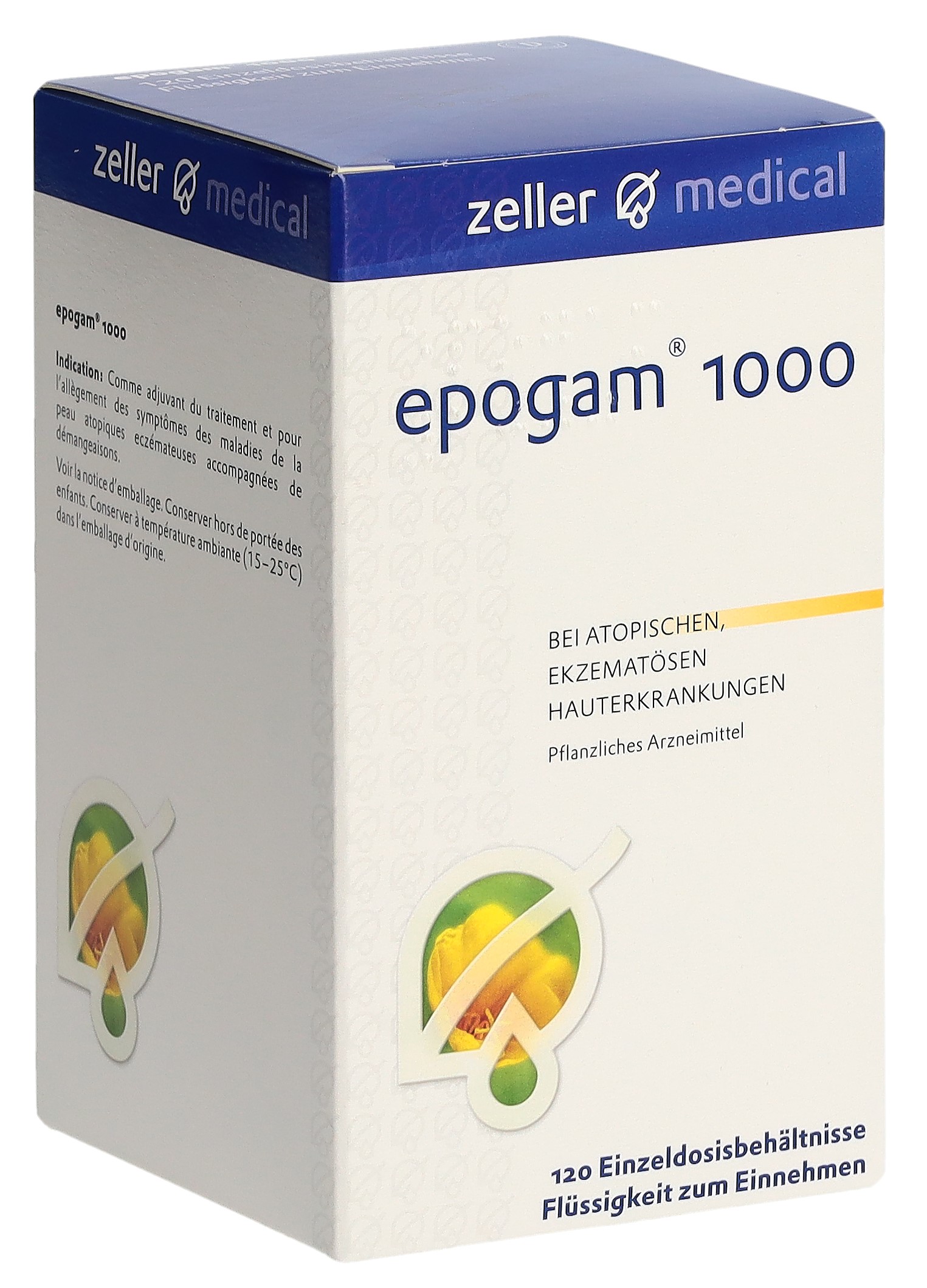 Epogam 1000 liquide orale unidos 120 pce