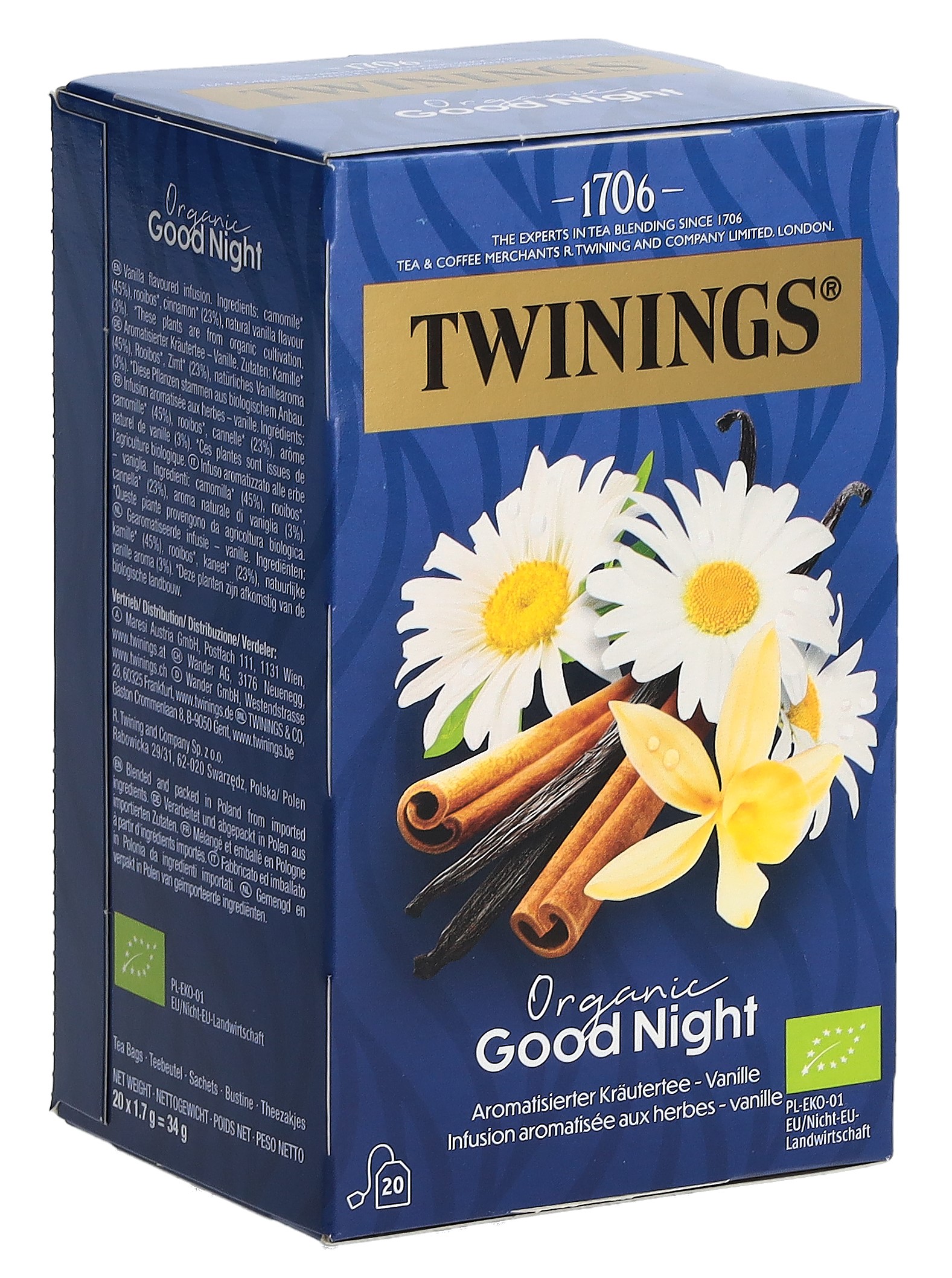 TWININGS Gute Nacht Bio (n) 20 Btl 1.7 g