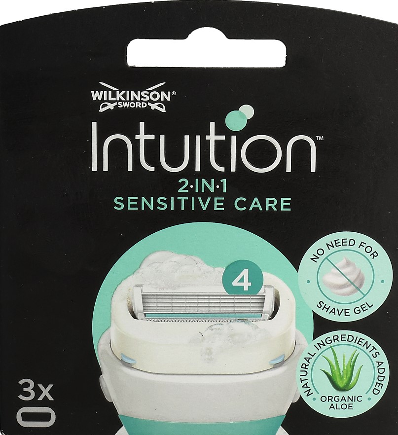 Wilkinson Intuition Sensitive Care 3 Klingen