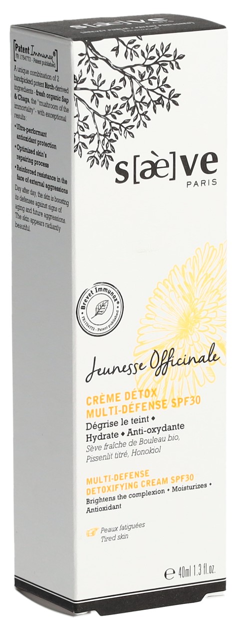 Saeve Detox Officinale Multi-Defense Detox Cream SPF30 Tb 40 ml