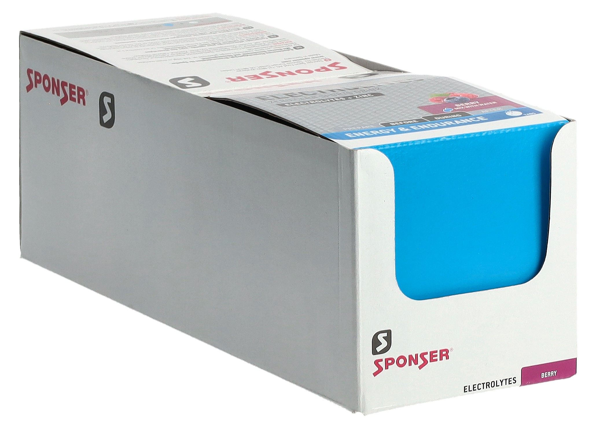 Sponser Electrolytes Tabs Berry 12 x 10 Stk