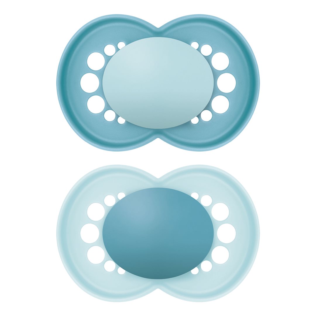 MAM Original lolette silicone 16-36 mois Boy 2 pce