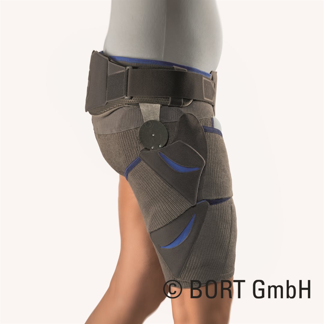 Bort CoxaPro Hüftorthese M links grau