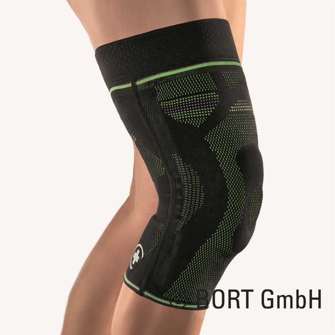 Bort StabiloGen Sport 2+ mit Haftband schwarz/grün