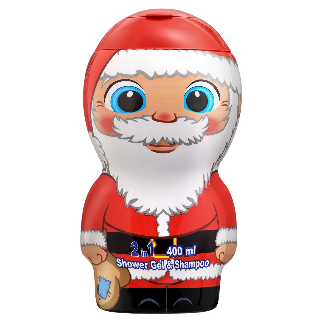 DISNEY Shower Gel&Shamp Eau My Santa 400 ml x 4 Stk