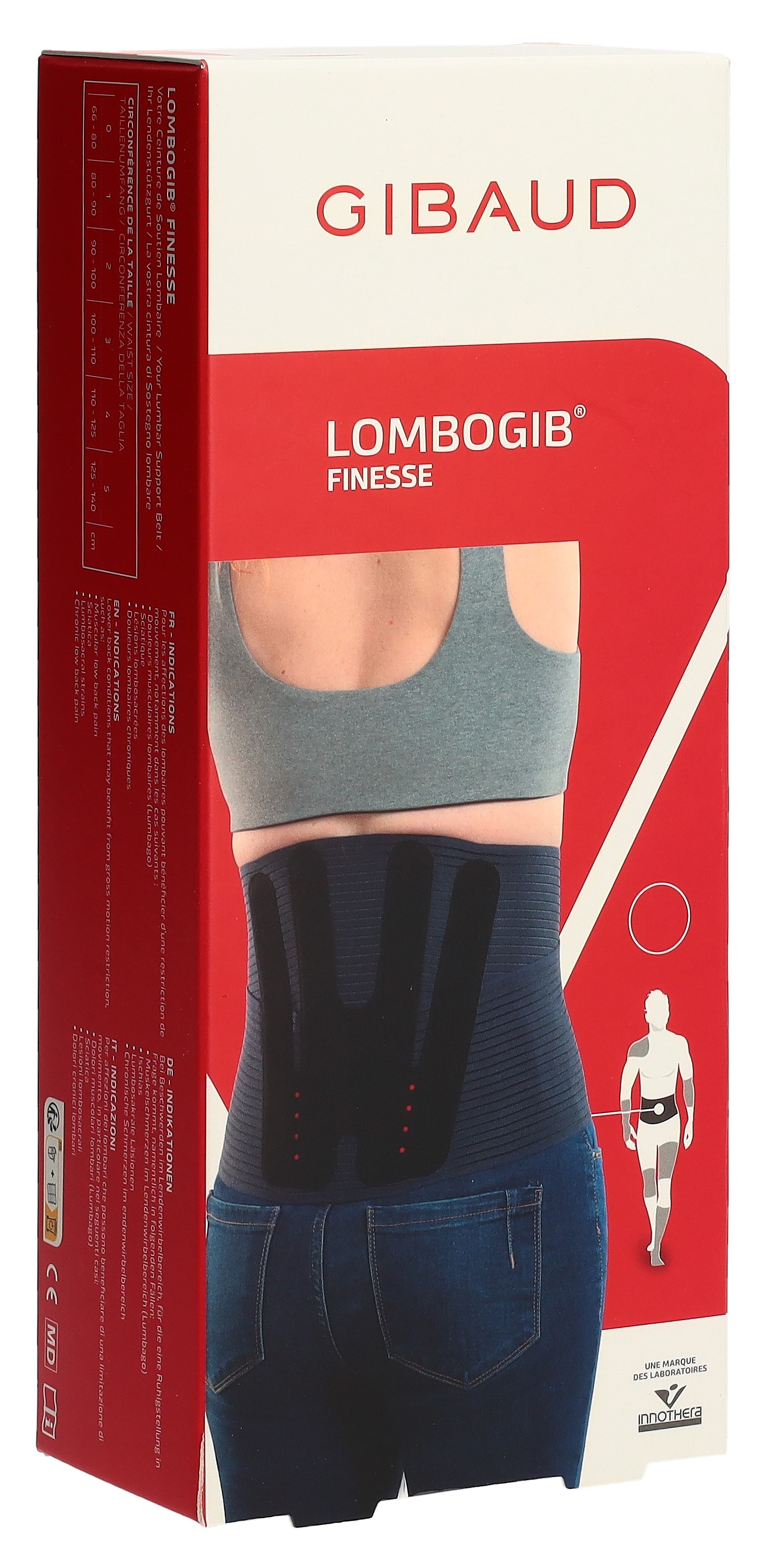 GIBAUD Lombogib Finesse 21cm Gr3 100-110cm