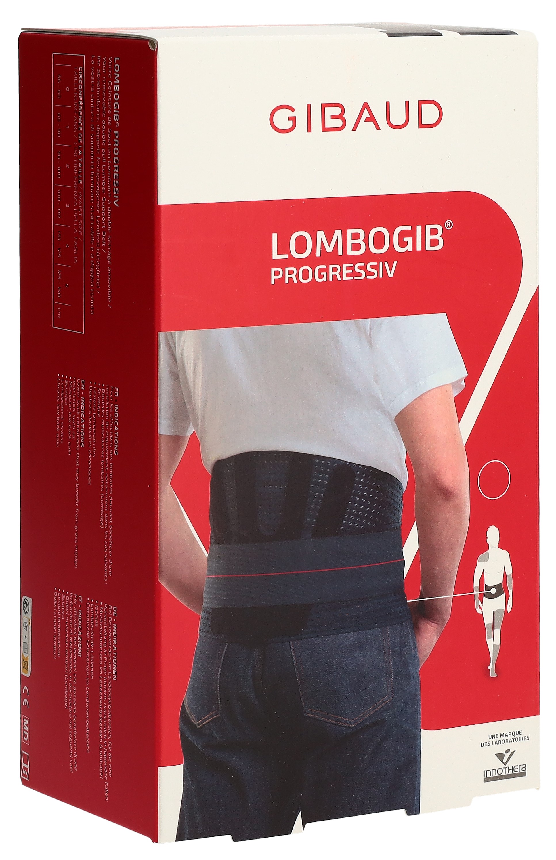 GIBAUD Lombogib Progressiv 21cm Gr2 90-100cm