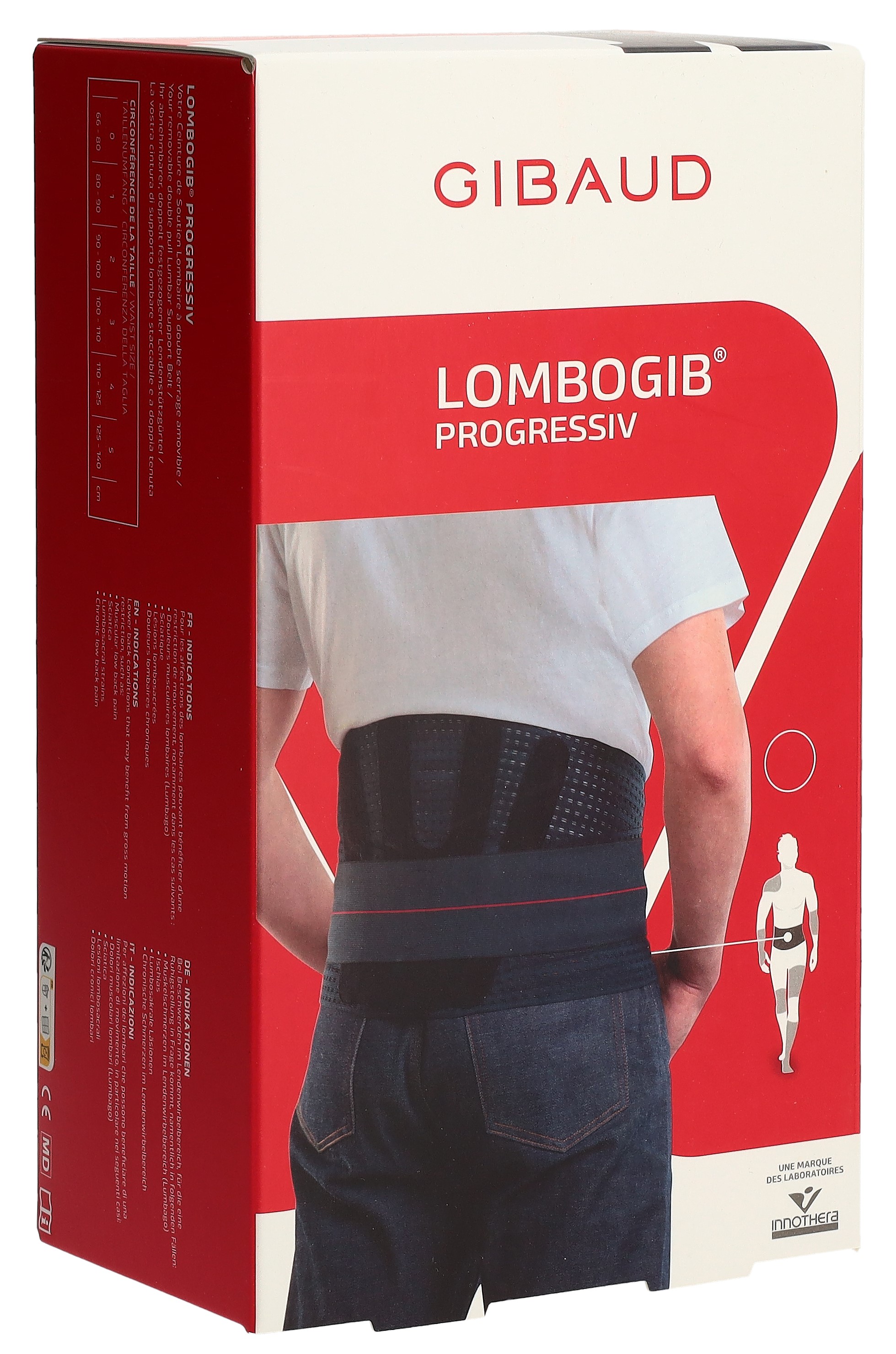 GIBAUD Lombogib Progressiv 21cm Gr3 100-110cm