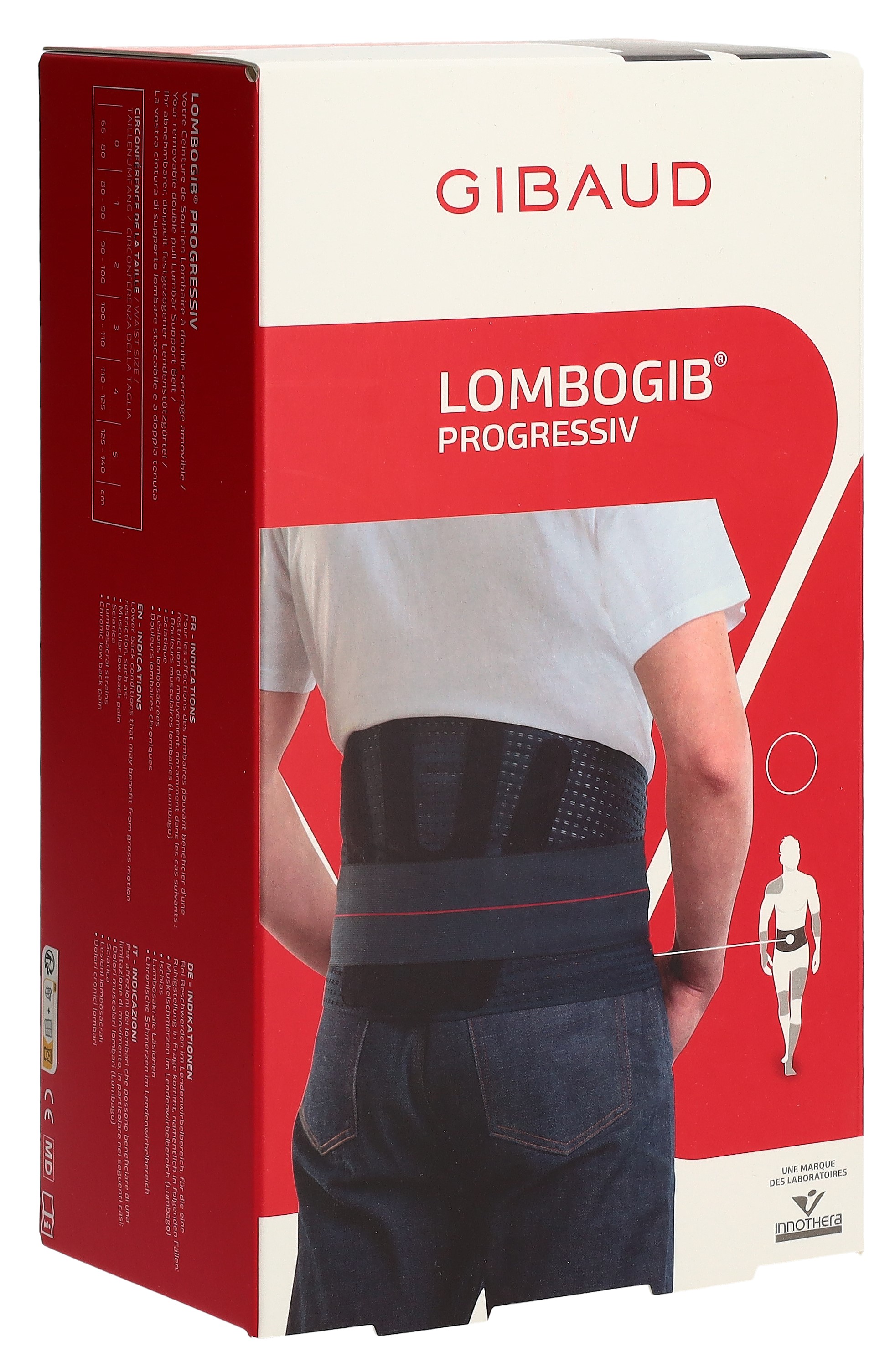 GIBAUD Lombogib Progressiv 21cm Gr4 110-125cm