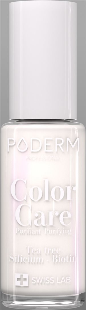 PODERM Nagellack Color Care Teebaum 122 perlweiß Fl 8 ml