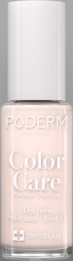 PODERM Nagellack Color Care Teebaum 123 nude blush Fl 8 ml