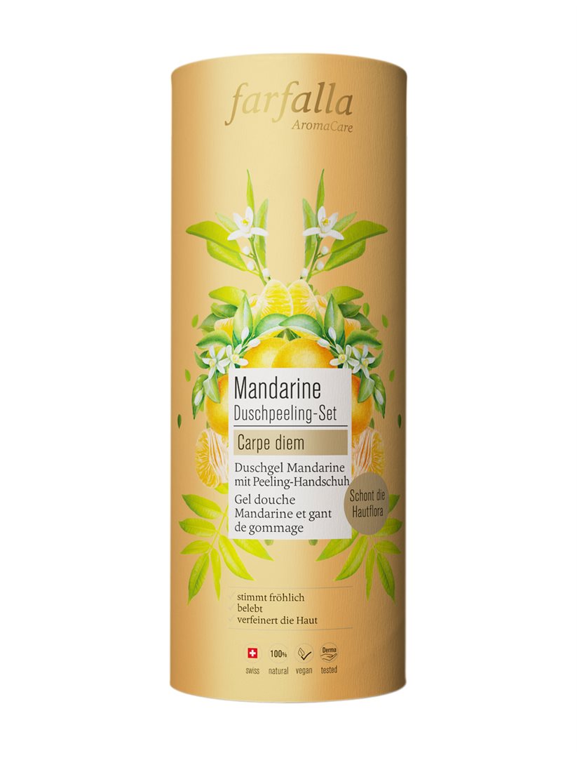 farfalla Kit gommage douche mandarine