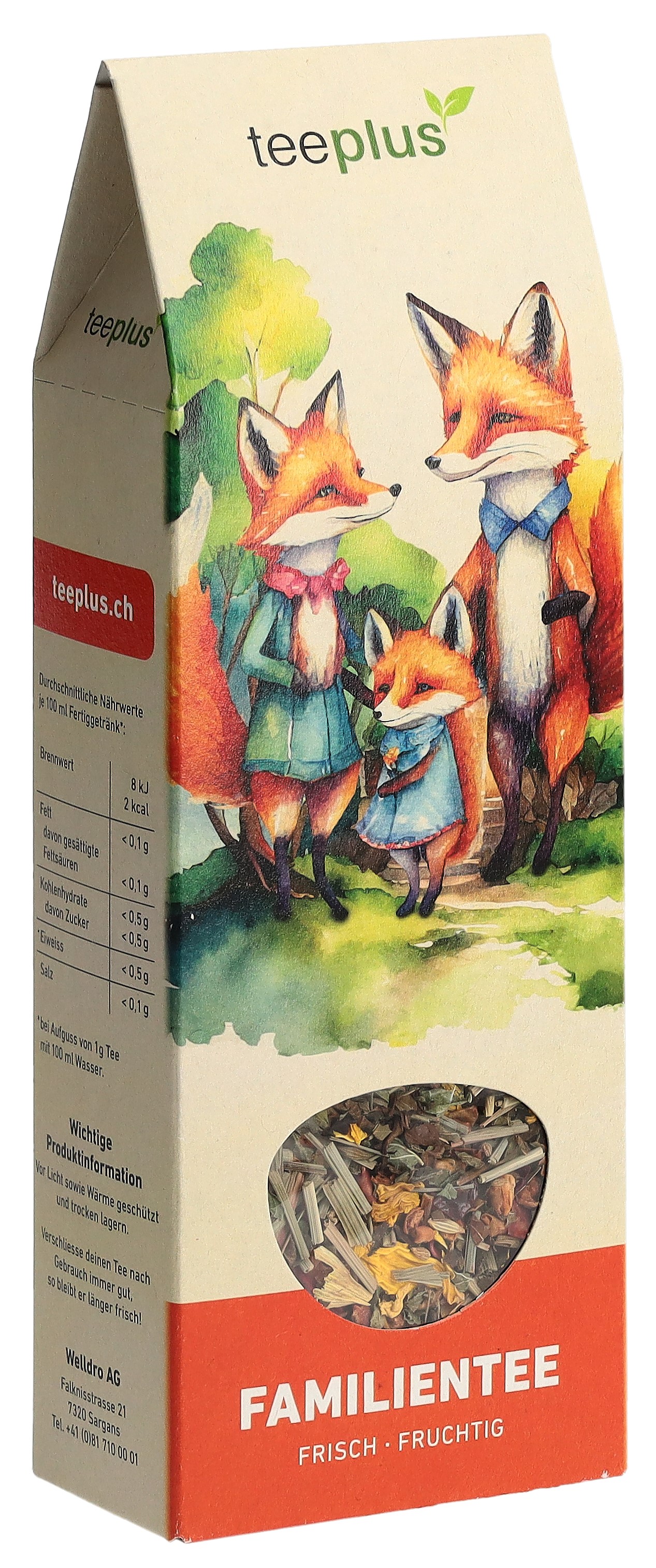 TEEPLUS Familien-Tee Box 80 g