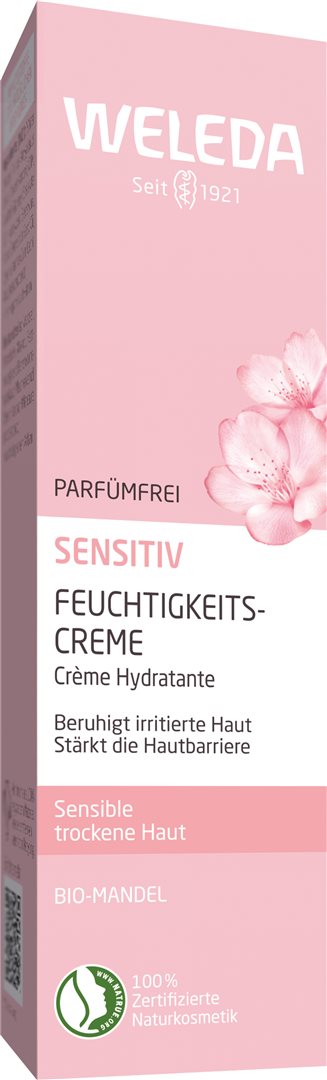 Weleda crème hydratante sensitive amande tb 30 ml
