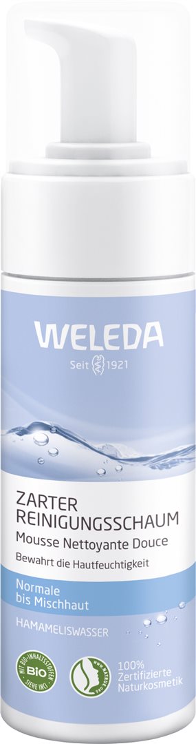 Weleda mousse nettoyante douce dist 150 ml