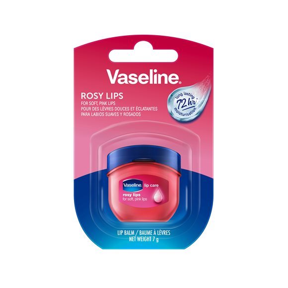 Vaseline Lip Balm Mini Jar Rosy Topf 7 g