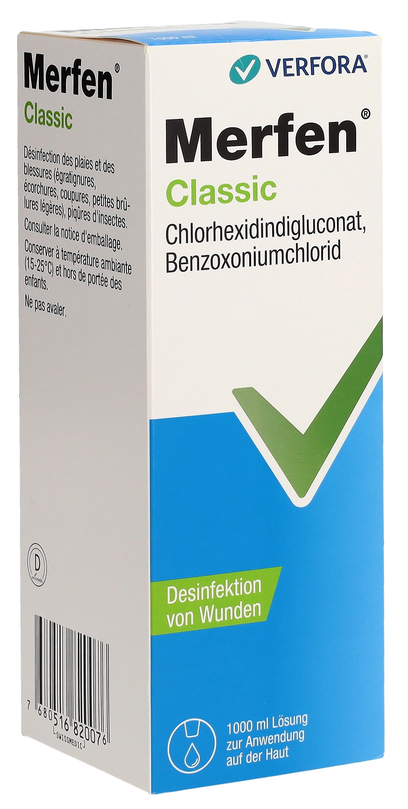 Merfen Classic Lös Fl 1000 ml