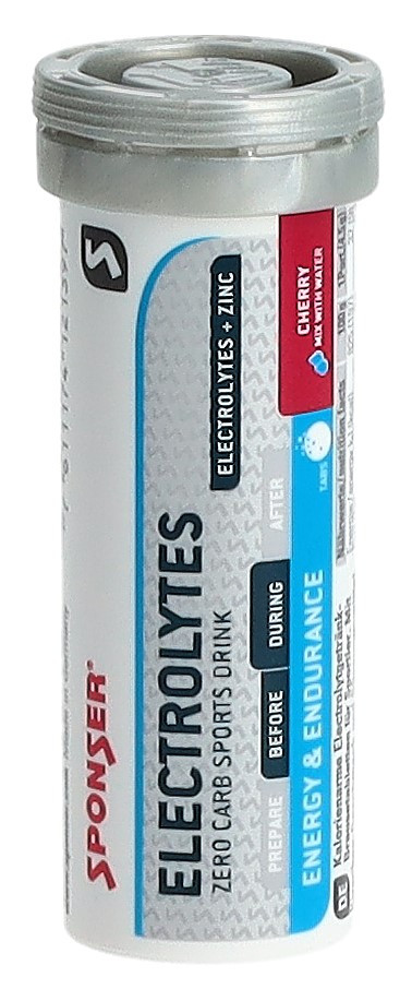 Sponser Electrolytes Tabs Cherry 12 x 10 Stk