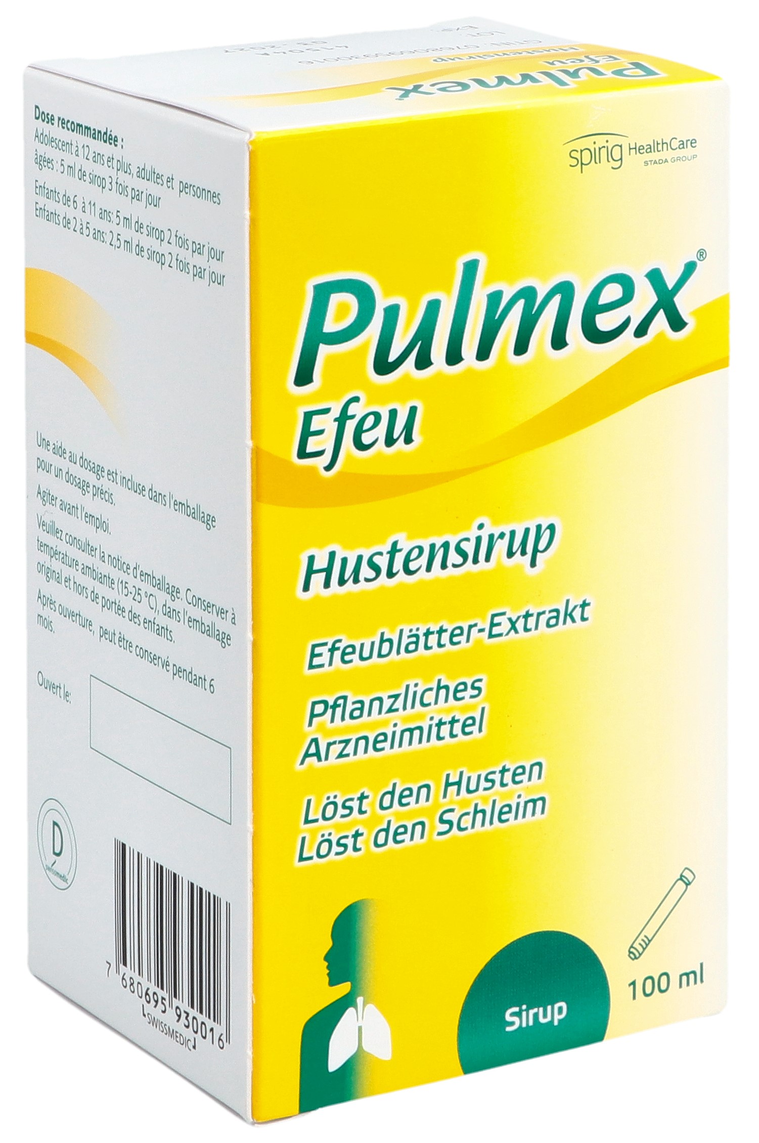 PULMEX Efeu Hustensirup Fl 100 ml