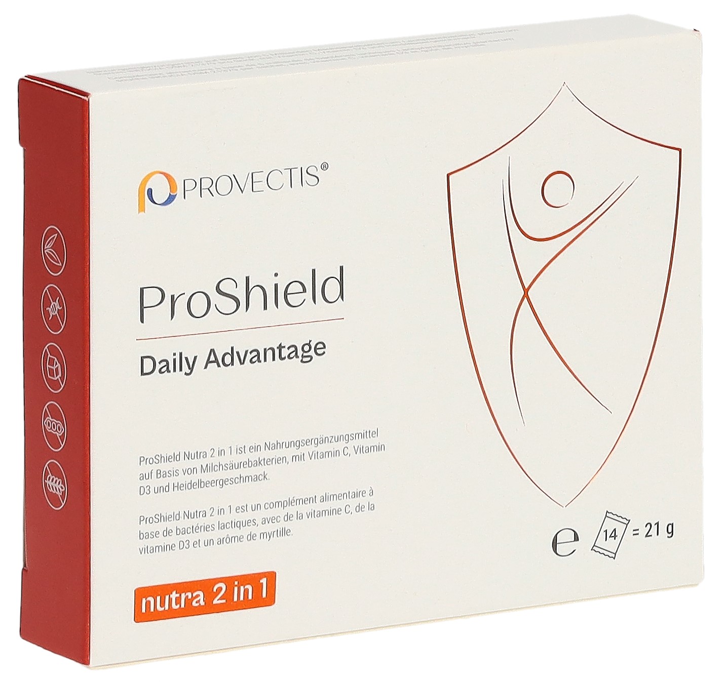 PROVECTIS ProShield nutra 2 in 1 Btl 14 Stk