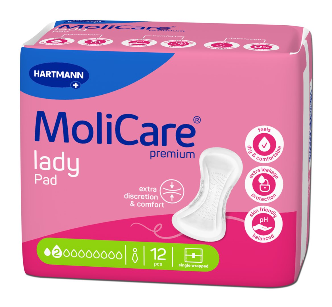 MoliCare Premium Lady Pad 2 Tropfen Btl 12 Stk