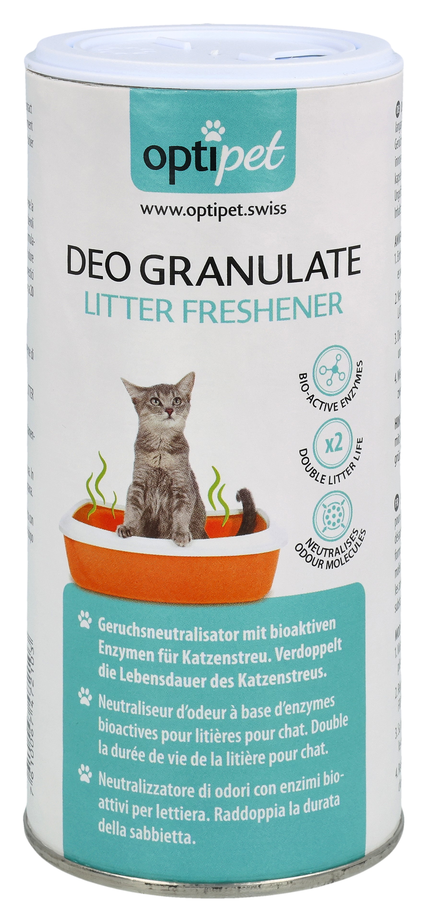 optipet Deo Granulate Litter Freshener Ds 400 g