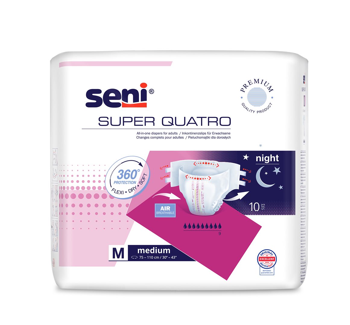 Seni Super Quatro M Btl 10 Stk