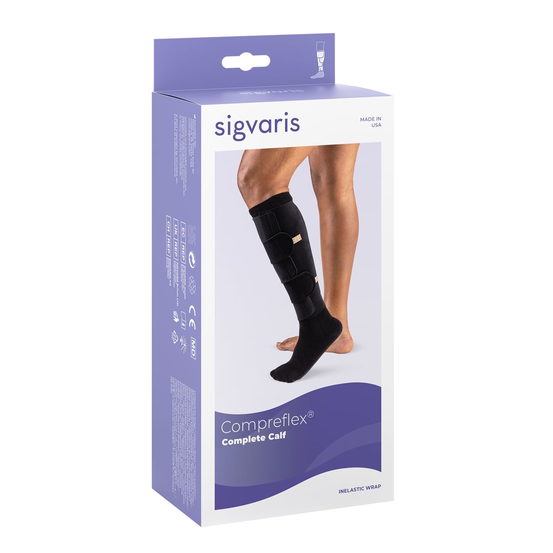 SIGVARIS Compreflex Complete Calf XXL tall black
