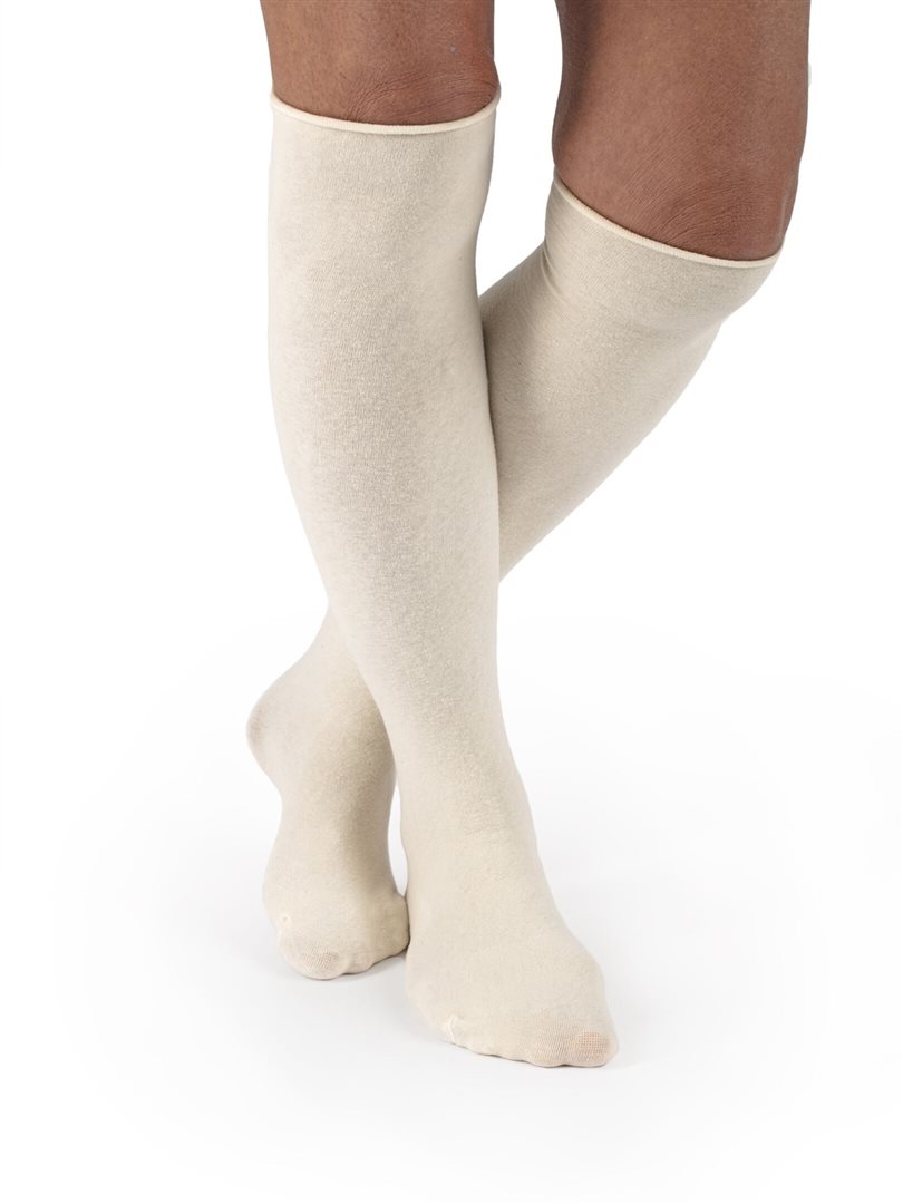 SIGVARIS Cotton Liner Socks Calf One Size natural 1 Paar