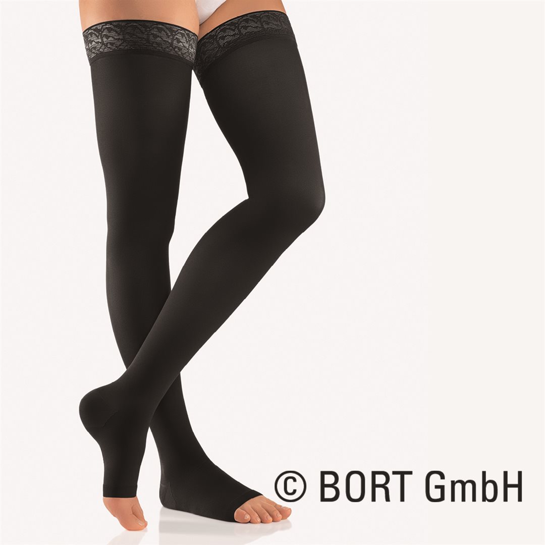 Bort TREND AG CCL2 2 pointe ouvert court noir micropicots 1 paire