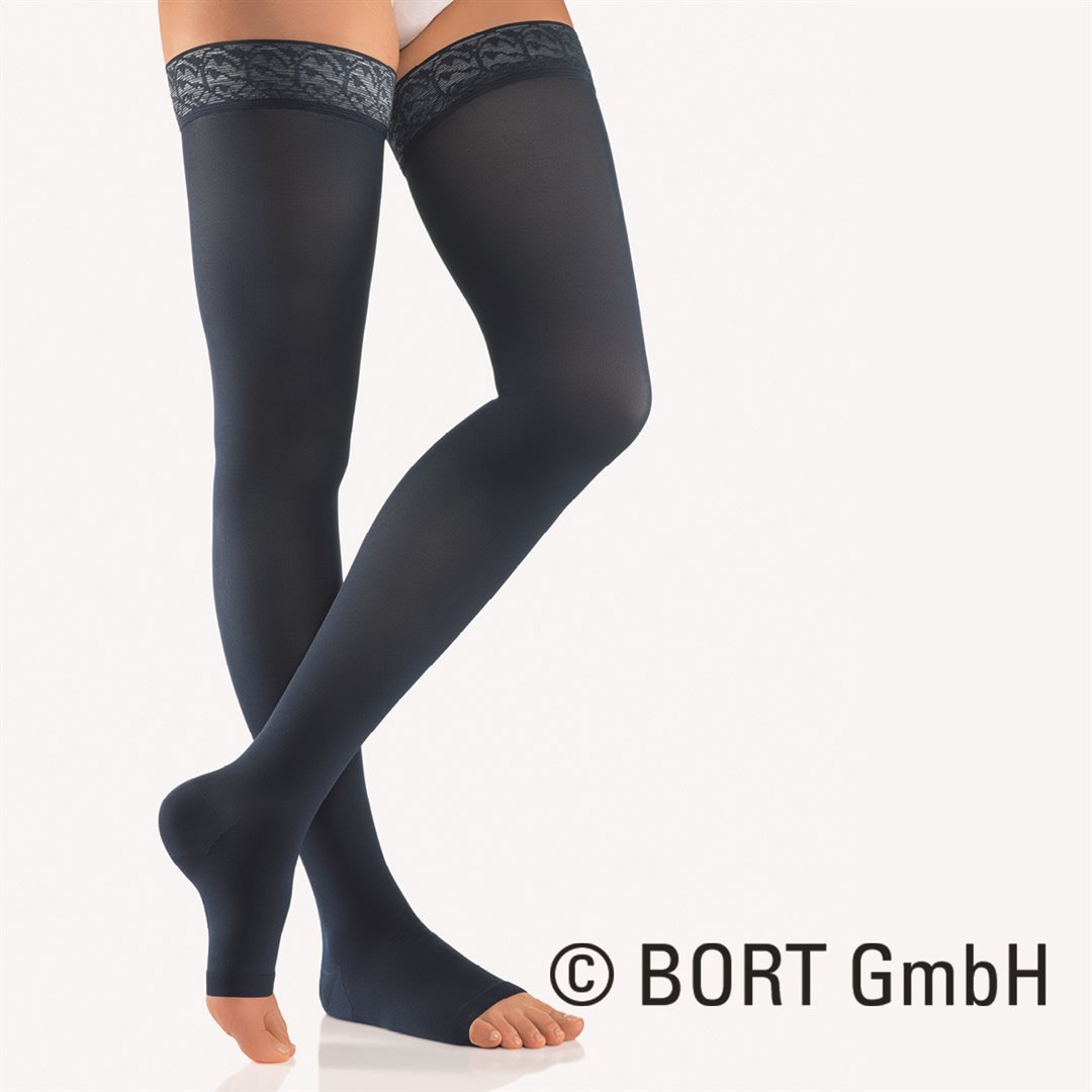 Bort TREND AG CCL2 2 pointe ouvert court bleu marine micropicots large 1 paire